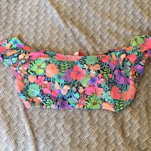 Victoria’s Secret Off the shoulder swim crop top